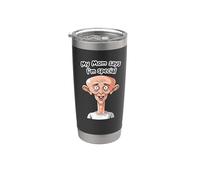 Mi mamá dice que soy especial Vaso térmico de acero inoxidable de doble pared