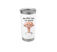 Mi mamá dice que soy especial Vaso térmico de acero inoxidable de doble pared