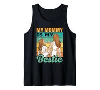 Mi Mamá Es Mi Mejor Amiga Amistad Mejor Amigo Besties Camiseta sin Mangas