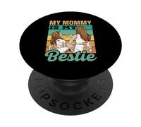 Mi Mamá Es Mi Mejor Amiga Amistad Mejor Amigo Besties PopSockets PopGrip Adhesivo