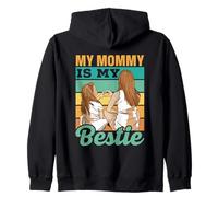 Mi Mamá Es Mi Mejor Amiga Amistad Mejor Amigo Besties Sudadera con Capucha