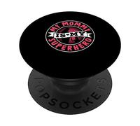 Mi Mamá Es Mi Superhéroe Niños Madre Kid Niño PopSockets PopGrip Adhesivo