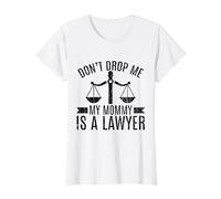 Mi mamá es un abogado divertido abogado escuela de derecho gráfico Camiseta