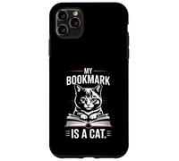 Mi Marcador es Divertido para los Amantes de la Lectura de Gatos Carcasa para iPhone 11 Pro MAX
