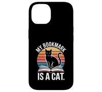 Mi Marcador es Divertido para los Amantes de la Lectura de Gatos Carcasa para iPhone 14