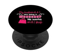 Mi marido y yo estamos haciendo un taller que trabaja y yo tienda PopSockets PopGrip Adhesivo