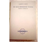 Mi más hermoso texto. Poesía completa: Poesaia Completa (1976-1983): 02 (Ultramarinos)