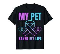Mi Mascota salvó mi Vida Prevención del Suicidio Apoyo Emocional Camiseta gráfica económica