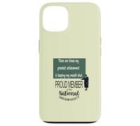 Mi Mayor Logro es Mantener mi Boca Cerrada Sarcasmo Carcasa para iPhone 13