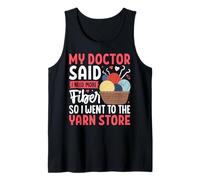 Mi médico Dijo Que necesitaba más Fibra, así Que FUI a la Tienda de Hilo Camiseta sin Mangas