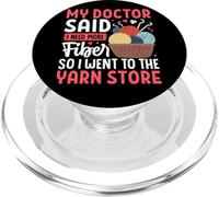 Mi médico dijo que necesito más tienda de hilos de fibra PopSockets PopGrip para MagSafe