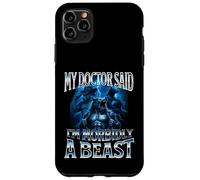 Mi médico Dijo Que Soy mórbidamente una Bestia Gracioso Alfa Lobo Meme Carcasa para iPhone 11 Pro MAX