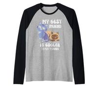 Mi Mejor Amigo Es Más Guay Que El Tuyo Amistad Besties Camiseta Manga Raglan