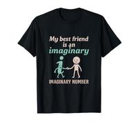 Mi Mejor Amigo es un número Imaginario Divertido Novedad Stem Camiseta