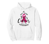 Mi Mejor Amigo Lucha contra el cáncer de Mama ¿Cuál es tu súper Poder Sudadera con Capucha