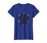 Mi Mejor Amigo Tiene Cuatro Patas - Pet Love Paw Camiseta, Mujer, Azul Real, L