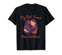 Mi Mejor Amigo Tiene Humor de observación de Aves Camiseta