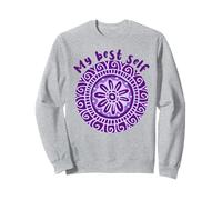 Mi Mejor yo: Mandala Positivo, Inspirador y fortalecedor Sudadera