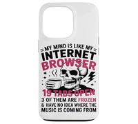 Mi Mente Es como El Esqueleto De Mi Navegador De Internet Carcasa para iPhone 13 Pro