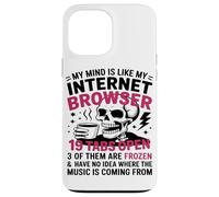 Mi Mente Es como El Esqueleto De Mi Navegador De Internet Carcasa para iPhone 13 Pro MAX