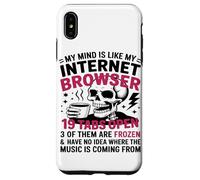 Mi Mente Es como El Esqueleto De Mi Navegador De Internet Carcasa para iPhone XS MAX