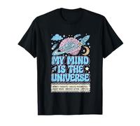 Mi Mente es el Universo Cerebro Galaxia neurodivergente Autista Camiseta