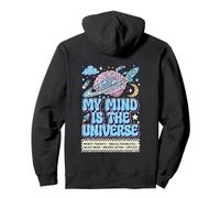 Mi Mente es el Universo Cerebro Galaxia neurodivergente Autista Sudadera con Capucha