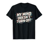 Mi Mente no apaga la Conciencia sobre el TEPT, diseño de ansiedad Camiseta
