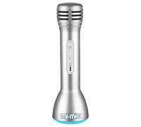 Mi-Mic Mini Karaoke Micrófono Plata