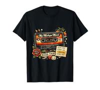 Mi Mixtape Mood Road Trip 80s Funny Throwback Fun Times Camiseta