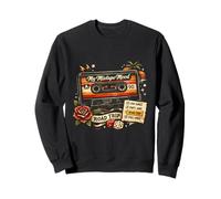 Mi Mixtape Mood Road Trip 80s Funny Throwback Fun Times Sudadera