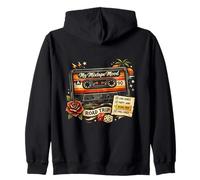 Mi Mixtape Mood Road Trip 80s Funny Throwback Fun Times Sudadera con Capucha
