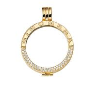 Mi Moneda - Colgante Mi Moneda Luxe plata chapada medida pequeña