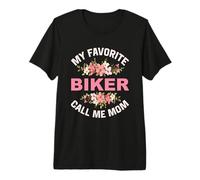 Mi Motorista Favorito Llámame mamá Motocicleta Motociclista Camiseta Premium