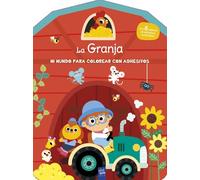 Mi mundo para colorear con adhesivos. La granja