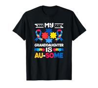Mi Nieta es una Conciencia sobre el Autismo Au-Some Camiseta