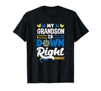 Mi Nieto es Down Right Conciencia del síndrome de Down Camiseta