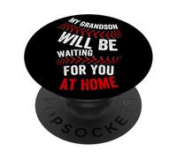 Mi Nieto te estará Esperando en casa, Amante del béisbol PopSockets PopGrip Adhesivo