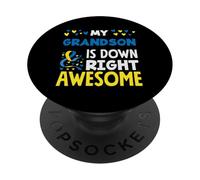 Mi Nieto Tiene razón Impresionante Conciencia del síndrome de Down PopSockets PopGrip Adhesivo