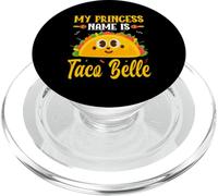Mi nombre de princesa es Taco Belle PopSockets PopGrip para MagSafe