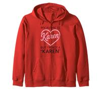 Mi nombre es karen pero no soy una mujer divertida Karen Chica Blanco Sudadera con Capucha