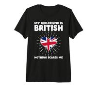 Mi Novia es británica Nada me Asusta - Reino Unido Camiseta Premium