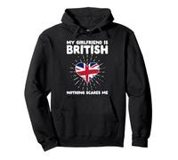 Mi Novia es británica Nada me Asusta - Reino Unido Sudadera con Capucha
