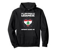 Mi Novia es libanesa Nada me Asusta - Corazón del Líbano Sudadera con Capucha
