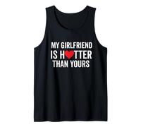 Mi novia es más caliente que la tuya Divertido Novio Dicho Camiseta sin Mangas