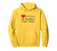 Mi novia es más caliente que la tuya Divertido Novio Dicho Sudadera con Capucha