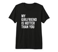 Mi Novia es más Caliente Que tú, Pareja de Novios Divertidos Camiseta Premium