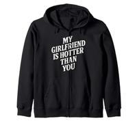 Mi novia es más caliente que tú Sudadera con Capucha