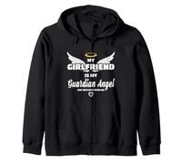 Mi Novia es mi ángel Ella me mira en Memoria Sudadera con Capucha