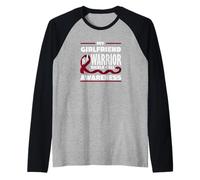 Mi Novia es una Conciencia de células falciformes guerreras Camiseta Manga Raglan